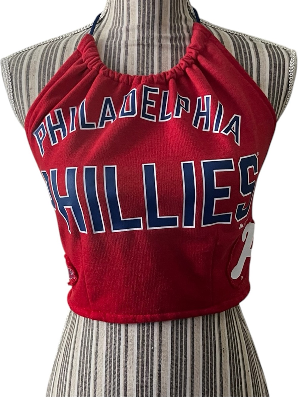 Philadelphia Phillies handmade Halter Top